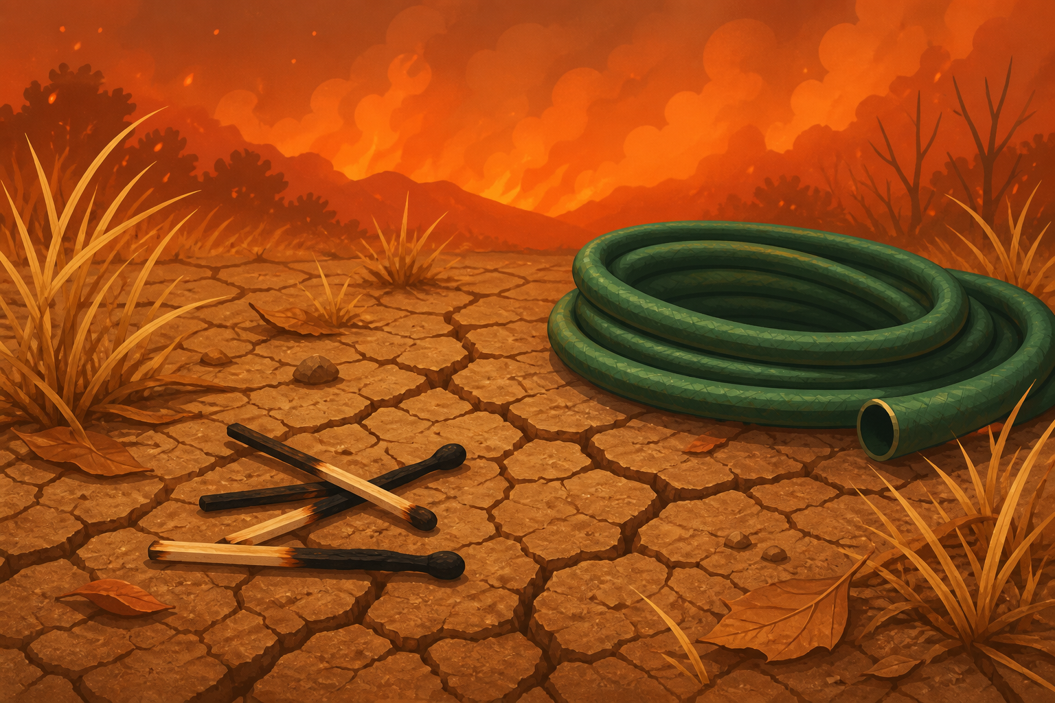 Denton County Burn Ban Issued as Dry Conditions Raise Wildfire Risk