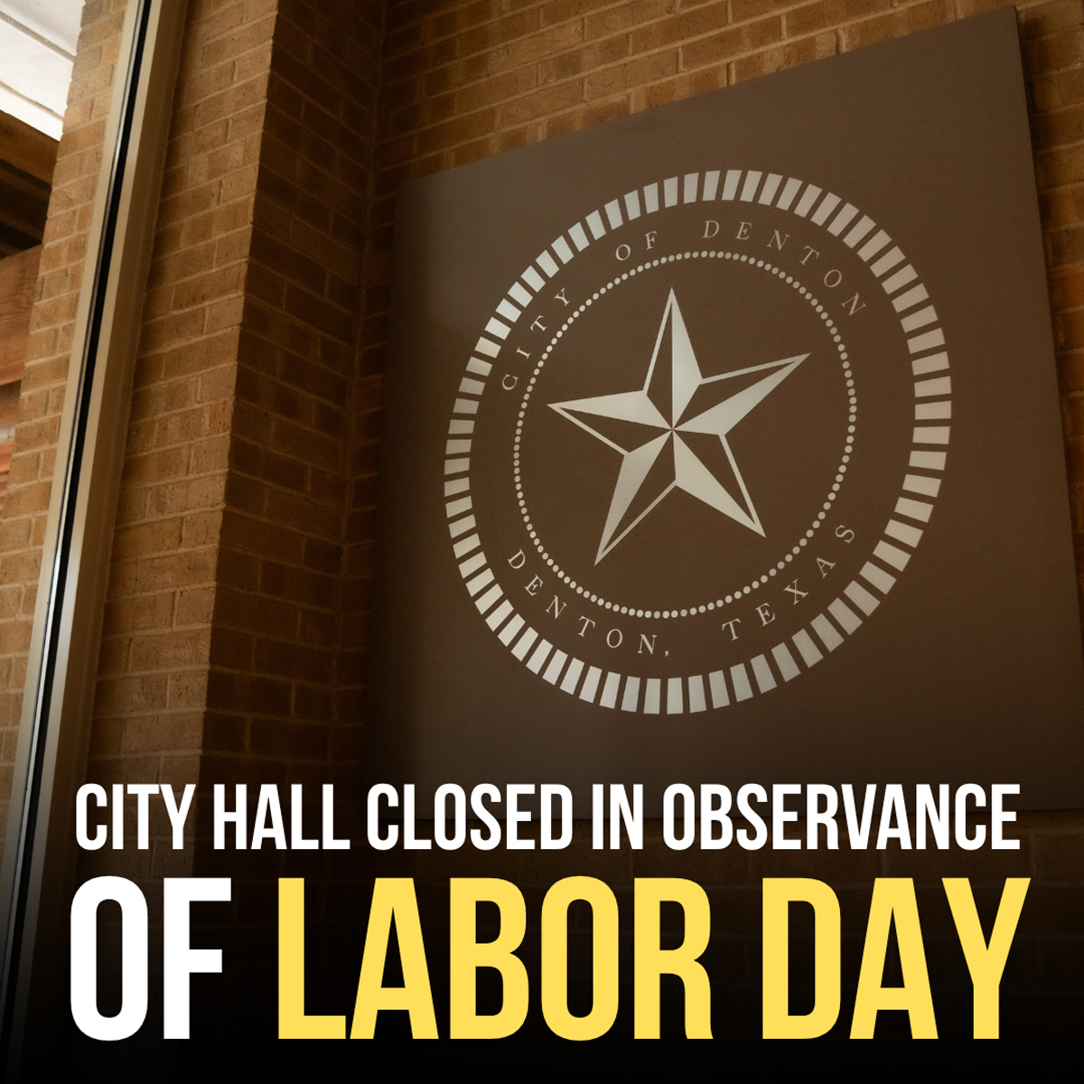 Denton Labor Day closures will affect city facilities, collections